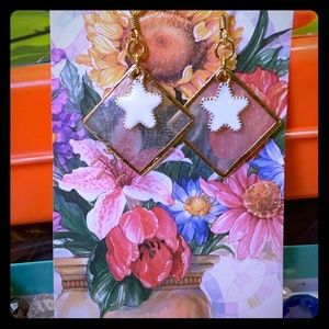 Fashionable earrings hand made with love